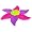 Flower Table Art Serving Set - Pink and Orchid (7-pieces)