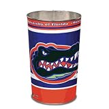 Florida Gators NCAA Tapered Wastebasket (15 Height)