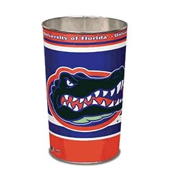 Florida Gators NCAA Tapered Wastebasket (15 Height) by Wincraft