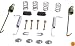 Beck Arnley  084-1523  Drum Brake Hardware Kit