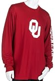 Oklahoma Sooners 100% Cotton Long Sleeve T-Shirt (Cardinal)