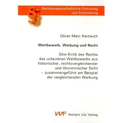 Wettbewerb, Werbung und Recht