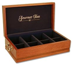 Reed and Barton Gourmet Tea Chest - Cherry