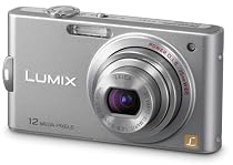 Panasonic Lumix DMC-FX60EB-S Digital Camera (12.1MP, 5x Optical Zoom) 2.7 inch LCD - Silver