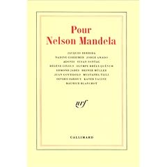 Pour Nelson Mandela