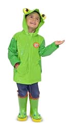 Melissa & Doug Sunny Patch Soggy Froggy Raincoat