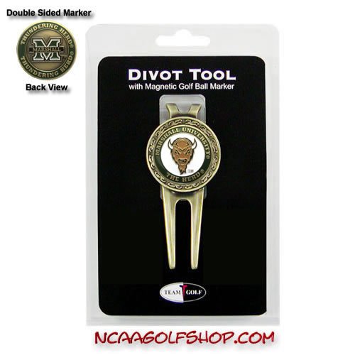 Marshall Thundering Herd Divot Tool Ball Marker Tg1