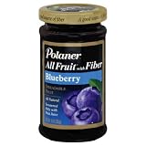 Polaner 100% All Natural Blueberry Fruit Spread 10 oz (Pack of 12)