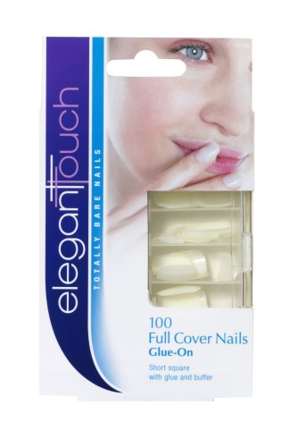 Childrens Toyshop   : Elegant Touch 100 Full Cover Artificial Nails - Short Square