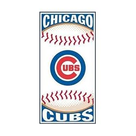 Buy Biederlack Centerfield Chicago Cubs Beach Towel by Biederlack