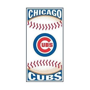 Buy Biederlack Centerfield Chicago Cubs Beach Towel