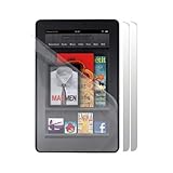 Amazon Kindle Fire 7" Inch Android Tablet Clear Anti-Scratch Screen Protector Shield - 2-in-1 Pack - By iTechCover