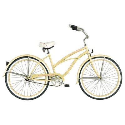 Women's Tahiti NX3 Beach Cruiser Bike Color: Vanilla