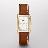 Fossil Three Hand Silver Dial Watch
