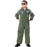Import Costumes - Air Force Pilot Deluxe Child Costume (Small)