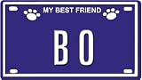 41DXXIgTyEL. SL160  BO Dog Name Plate for Dog House. Over 400 Names Availaible. Type in Name Dog Plate in Search. Your Dog Name will show up.