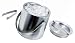 Screwpull by Le Creuset Ice Bucket & Tongs, Stainless Steel