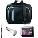 Black Travel Smart Carrying Case with Optional Adjustable Shoulder Strap Fo ....