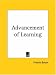 Advancement of Learning (Paperback)
