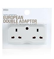 European Travel Double Adaptor
