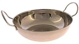 Stainless steel Balti dish - 15cm