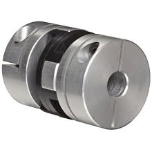 Huco Oldham Coupling, Aluminum, Inch