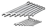 SK Hand Tools 86255 Fractional Combination Wrench Set, 15-Piece [並行輸入品]