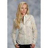 Stetson® Pin Wheel Medallion Blouse by Stetson