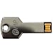 AMP 8GB Chrome Key Shaped USB Flash Drive