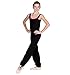 Bloch Girl's Warm Up All-in-One Pants 8-10 Black