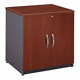 Bush Furniture Series C Hansen Cherry Storage Cabinet 30-Inch