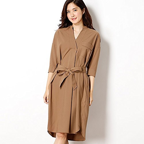 キャサリンロス（KATHARINE ROSS） 【手洗い可】スキッパーシャツワンピース