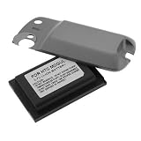 HTC Mogul XV6800 PPC6800 P4000 Lithium li-ion 3.7v 2400 mAh Battery with Grey Extended Battery Back Cover (Must Use Extended Battery Cover Provided)
