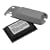 HTC Mogul XV6800 PPC6800 P4000 Lithium li-ion 3.7v 2400 mAh Battery with Grey Extended Battery Back Cover (Must Use Extended Battery Cover Provided)