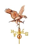 Eagle Weathervane- Polished Copper
