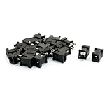 uxcell 電源ジャックソケット 方型パワーソケット　 3 ピン数　 2.1mmx5.5mm タイプ　20個