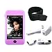 (7 Color Options) 5 in 1 iPod Touch 8gb, 16gb, 32gb, 64gb 2nd Gen, 3rd Gen silicone case package + home / car charger, USB cable, armband, screen protector