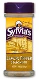 Sylvia's Lemon Pepper Seasoning, 5.5-Ounce Containers (Pack of 12)