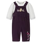 Newborn Girls' Classic Poohâ„¢ Overalls 2-pc. Set - Purple
