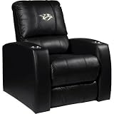 Home Theater Recliner with NHL Nashville Predators Panel