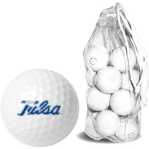 Tulsa Golden Hurricanes Ncaa 15 Golf Ball Clear Pack