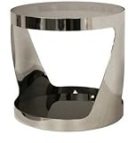 931B2-Gray Genesis Steel and Tinted Glass Modern End