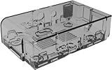 Raspberry Pi Geh�use - bel�ftet, klar / durchsichtiges Plexiglas Case