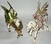 Schleich 70401 70400 Sonnenelfen Falaroy und Feya Set [Spielzeug]