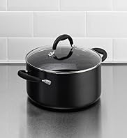 Black Aluminium Stockpot