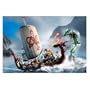 Lego Stories and Action Vikings: Viking Ship Challenges the Midgard Serpent (7018)