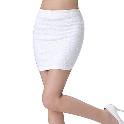 （シーズフビューティー）seasofbeautyレディース セクシータイト レースフラワー パッケージヒップ ミニスカート