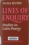 Lines of enquiry : studies in Latin poetry