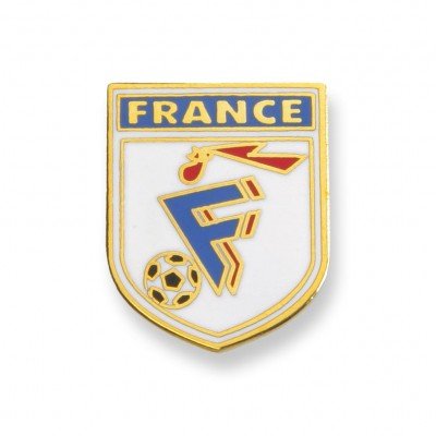 World of Football_Frankreich Pin France weiss