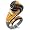 Cubic Zirconia Cobra Snake Pave Ring SZ 9